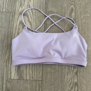 Oner Active Purple Crossback Sports Bra